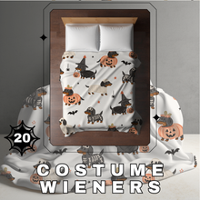 Load image into Gallery viewer, Blanket Halloween #20 - Costume Wieners - PREORDER ends 7/25
