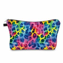 Load image into Gallery viewer, Pouch - Bright Rainbow Animal Print
