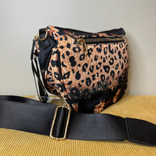 Load image into Gallery viewer, Roni - Nylon Crossbody - Bronze Sunflower Ombre Animal
