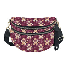 Load image into Gallery viewer, The Roni Nylon Crossbody - Christmas - Gingerbread Joy
