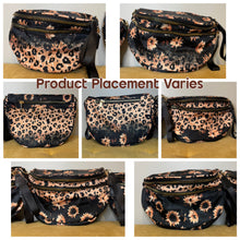 Load image into Gallery viewer, Roni - Nylon Crossbody - Bronze Sunflower Ombre Animal
