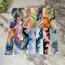 Load image into Gallery viewer, Bookmark - Marbled Paint Mix
