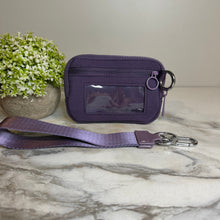 Load image into Gallery viewer, Rue - Nylon Wristlet Wallet - Plum
