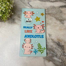 Load image into Gallery viewer, Sticky Note Booklet Set - Axolotl
