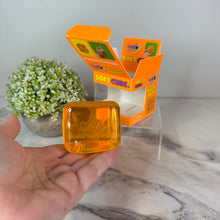 Load image into Gallery viewer, Squishy Toy - Soda Cube - Orange Squish
