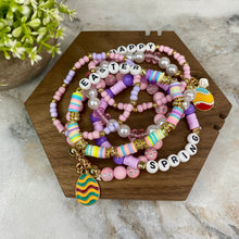 Load image into Gallery viewer, Bracelet - Clay + Bead - Easter Mix #3
