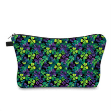 Load image into Gallery viewer, Pouch - St. Patrick’s Day - Purple Green Clovers
