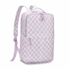 Load image into Gallery viewer, The Naomi Backpack - Checker - PREORDER closes 8/26
