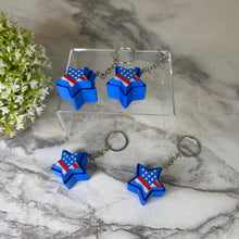 Load image into Gallery viewer, Keychain Clicker Toy - America USA Star
