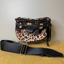 Load image into Gallery viewer, Roni - Nylon Crossbody - Bronze Sunflower Ombre Animal
