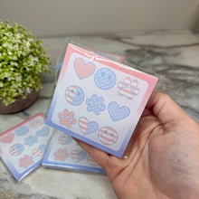 Load image into Gallery viewer, The Sticky Note Collection - America Heart Paw Happy
