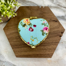 Load image into Gallery viewer, Compact Mirror - Blue Floral
