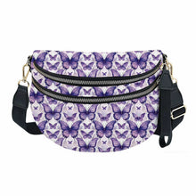 Load image into Gallery viewer, The Roni Nylon Crossbody - Butterfly Purple
