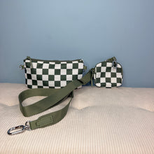 Load image into Gallery viewer, Tara - Double Pouch Nylon Crossbody
