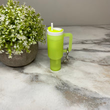 Load image into Gallery viewer, Keychain - Lip Balm Tumbler #3 Frosted Glow-In-The-Dark
