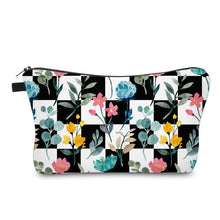 Load image into Gallery viewer, Mini Backpack, Pouch, &amp; Mini Pouch Bundled Set - Floral Checker
