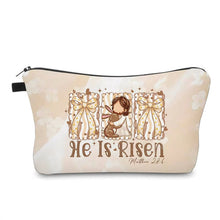Load image into Gallery viewer, Pouch - Religious, He Is Risen Beige
