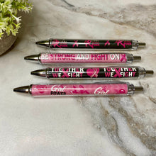 Load image into Gallery viewer, Pen - Breast Cancer Awareness Clear
