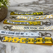 Load image into Gallery viewer, Wrist Lanyard with Keychain Clasp - Ducking
