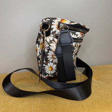 Load image into Gallery viewer, The Roni Nylon Crossbody - Floral Brown Gingham Daisy
