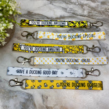 Load image into Gallery viewer, Wrist Lanyard with Keychain Clasp - Ducking
