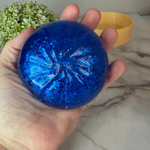 Load image into Gallery viewer, Squishy Toy - Viral Dumpling, Dark Blue Glitter
