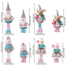 Load image into Gallery viewer, Telescopic Standing Christmas Decor - Pink &amp; Blue
