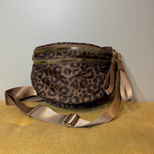 Load image into Gallery viewer, The Roni Nylon Crossbody - Animal Print Chocolate - PREORDER

