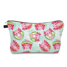 Load image into Gallery viewer, Pouch - Axolotl Watermelon
