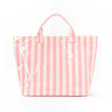 Load image into Gallery viewer, April Vinyl Tote Bag - Stripes
