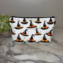 Load image into Gallery viewer, Pouch - Halloween Fall - Witch Hat Orange
