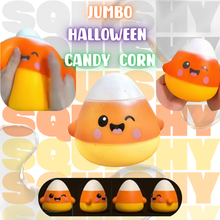 Load image into Gallery viewer, Squishy Toy - Halloween Jumbo Candy Corn
