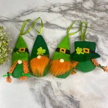 Load image into Gallery viewer, Gnome Ornament St Patricks Day Holiday #2
