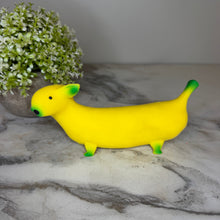 Load image into Gallery viewer, Squishy Toy - Banana Dog
