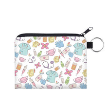 Load image into Gallery viewer, Mini Pouch - Colorful Doctor Nurse Things
