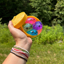 Load image into Gallery viewer, Squishy Toy - Mini Dumpling, Slow Rise Glitter - 4 PACK!
