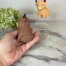 Load image into Gallery viewer, Squishy Toy - Highland Cow Brown &amp; Tan
