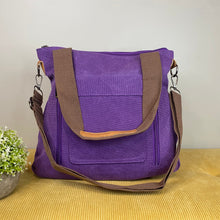 Load image into Gallery viewer, Caitlin - Canvas Satchel
