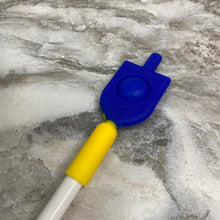 Load image into Gallery viewer, Pen - OMG Pop Fidgety Hanukkah Dreidel Pen  + Topper
