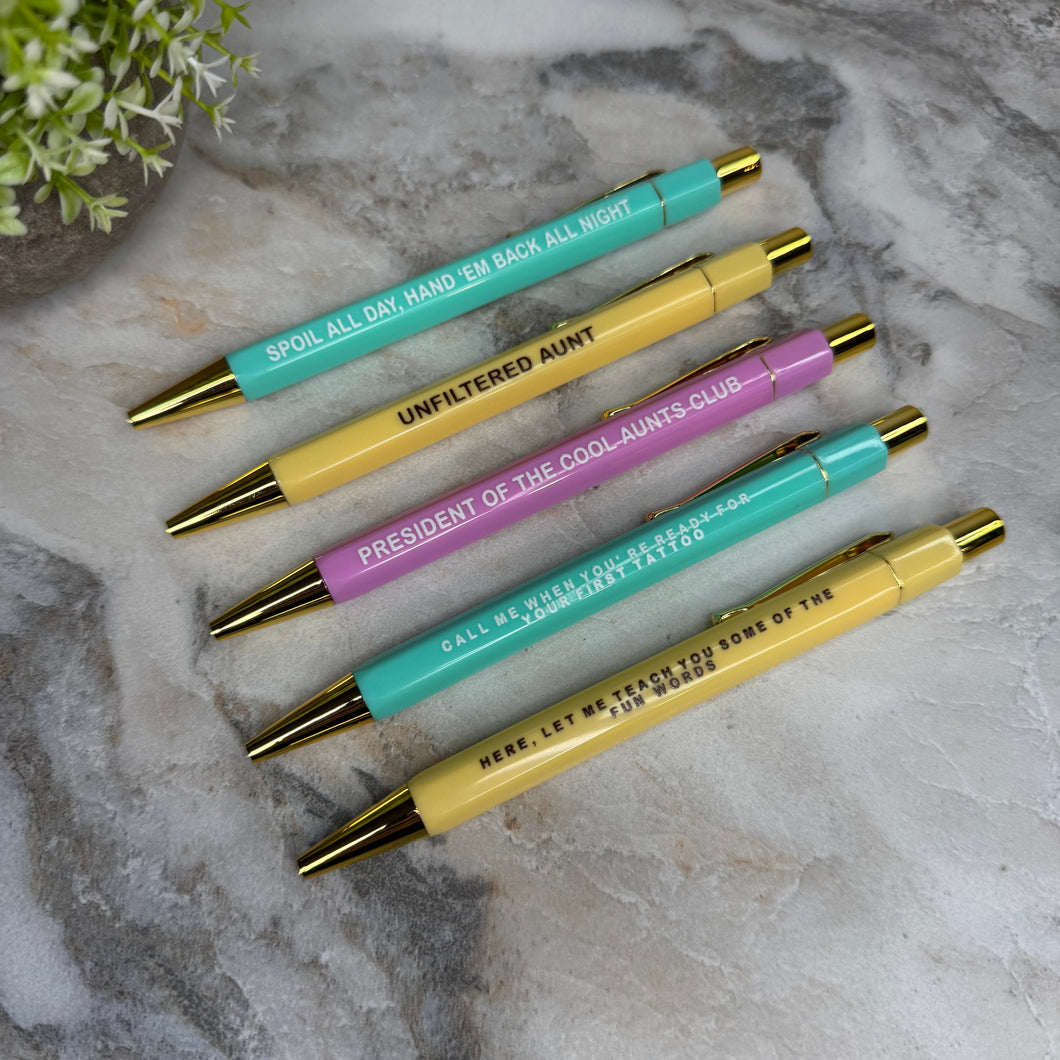 Pen - Cool Aunt Set
