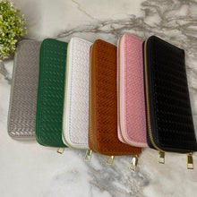 Load image into Gallery viewer, Wallet - Faux Leather - Woven
