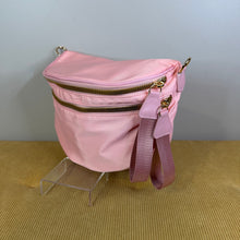 Load image into Gallery viewer, The Roni Nylon Crossbody - Solid Light Pink
