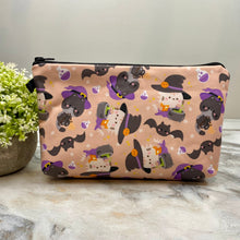 Load image into Gallery viewer, Pouch - Halloween Fall - Cat Witch
