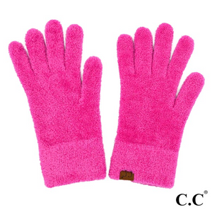 C.C. Plush Terry Chenille Gloves