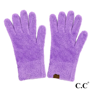 C.C. Plush Terry Chenille Gloves