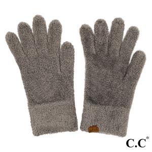 C.C. Plush Terry Chenille Gloves