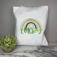 Load image into Gallery viewer, Tote Bag - St. Patrick’s Day - Lucky Rainbow
