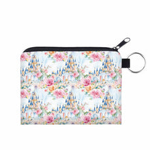 Load image into Gallery viewer, Mini Pouch - Castle Floral
