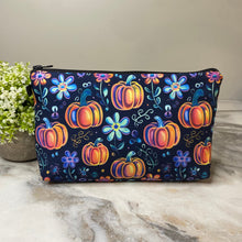 Load image into Gallery viewer, Pouch - Halloween Fall - Glowing Pumpkins
