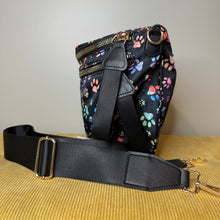 Load image into Gallery viewer, Roni - Nylon Crossbody - Rainbow Paw Print - PREORDER
